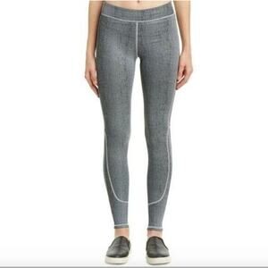 NWT Joe's Off Duty Comfy Gray Snakeskin Mid-Rise Soft Stretch Rhythm Leggings XS